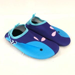 Cituo Toddler Boys Water Shoes Slip On Whale Blue